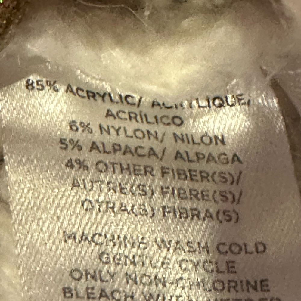 Lou & Grey Cream Textured Mock Turtleneck Sweater - image 6